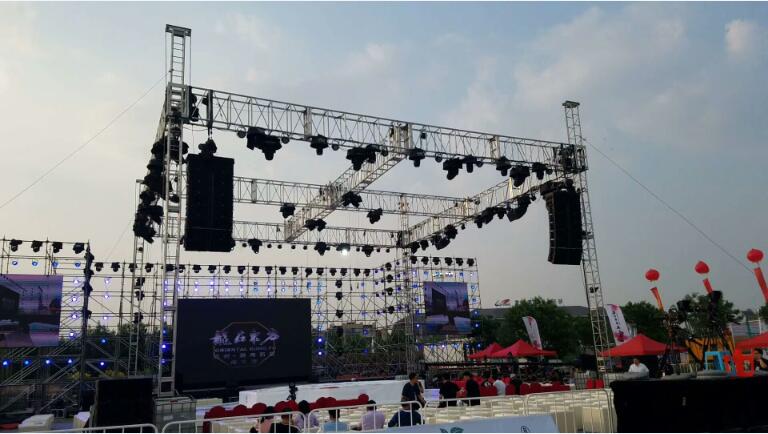 ChangZhou city outdoor event stage