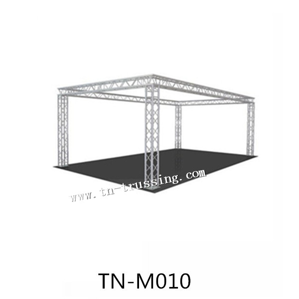 Modular booth display truss