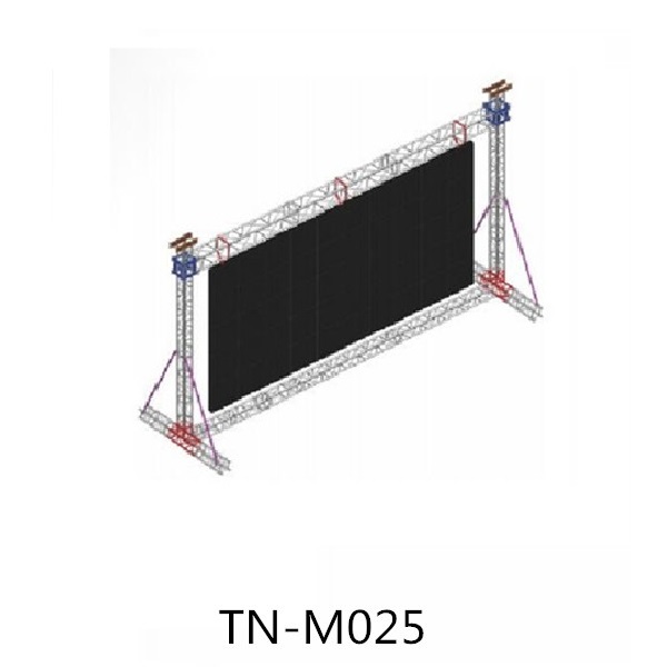 LED screen truss system design