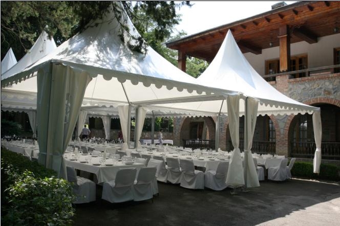 Event used pagoda tent design