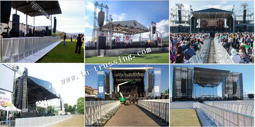 Outdoor events used crowd barriers design.jpg