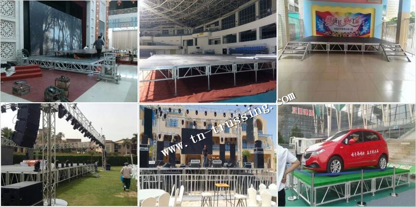 Aluminum staging system for events used.jpg