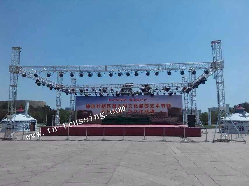 Outdoor used stage lighting truss structure